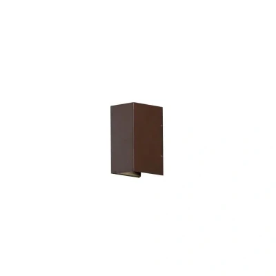 Afbeelding van Konstsmide Cremona Buiten Wandlamp Met 2 Regelbare Lichtbundels 8 X 11 17 Cm 6W LED Incl. IP54 Roest