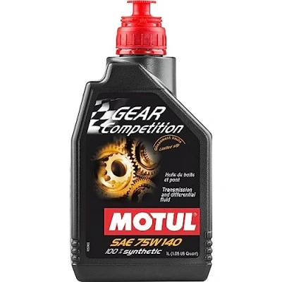 Afbeelding van MOTUL GEAR COMPETITION 105779 Versnellingsbakolie 75W 140 Volledig synthetisch 1