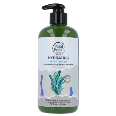 Afbeelding van Petal Fresh Bath &amp; Shower Gel Seaweed Argan Oil 475 Ml