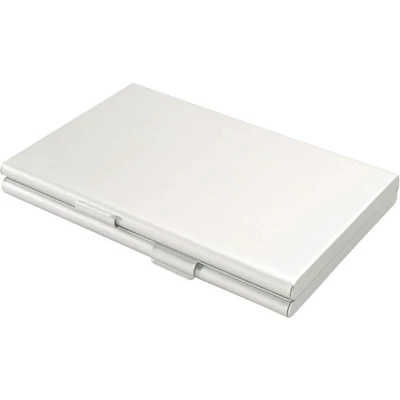 Afbeelding van Visitekaartenhouder duo aluminium
