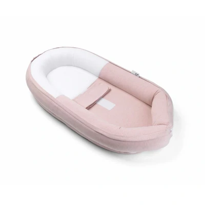 Afbeelding van Doomoo Babynest Cocoon Chine Pink