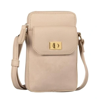 Afbeelding van TOM TAILOR Schoudertas mobiele telefoon Taya Mobile Phone Case Beige