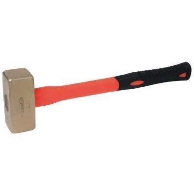 Afbeelding van KS Tools, Hamer, BRONZEplus handschoen, greep type glasvezel, 2000 g (2400 g)