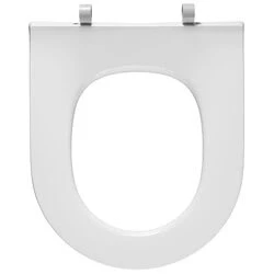 Afbeelding van Pressalit Objecta D Pro toiletzitting zonder deksel combi scharnier en