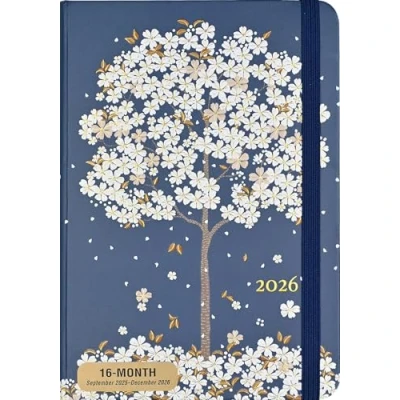 Afbeelding van Falling Blossoms Compact diary 16 mnds 2026