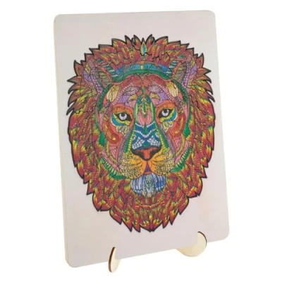 Afbeelding van Creative Craft Group Houten Legpuzzel Leeuw, 140st.