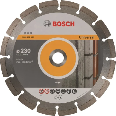 Afbeelding van Bosch Diamantdoorslijpschijf Standard for Universal 230 x 22,23 2,3 10 mm
