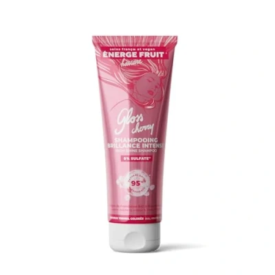 Image de ENERGIE FRUIT Shampoing sans Sulfate Fleur de cerisier &amp; vinaigre framboise BIO Cheveux Colorés Méchés Vegan 250 ml