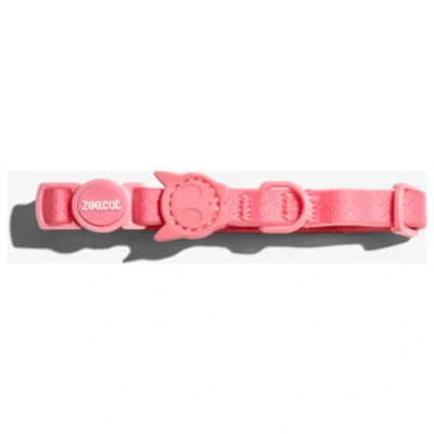 Afbeelding van Zee.Dog Neopro Bubblegum Halsband Kat Kattenhalsband 20 30x1.0 cm Roze One Size