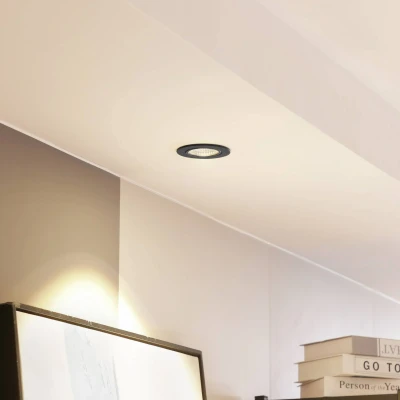 Afbeelding van Arcchio LED downlight Zarik, zwart, 2.700K