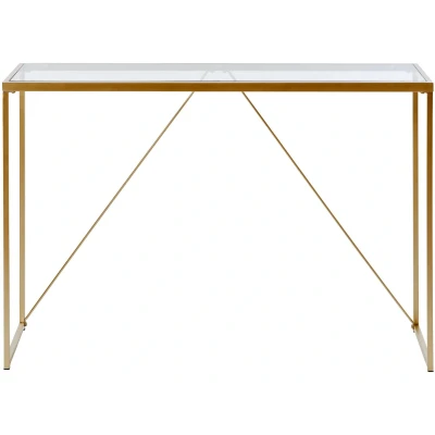 Afbeelding van Jahnke Moebel Glam Glas / Goud Sidetable