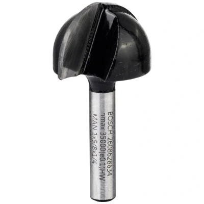 Afbeelding van Bosch Accessories 2608628634 Halfrondprofielfrees Werklengte 15.60 mm Schachtdiameter 6.35 1 stuks
