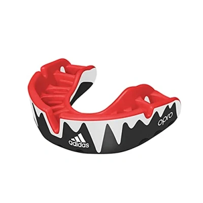 Afbeelding van adidas gebitsbeschermer OPRO Gen4 Platinum Edition Rood/Zwart/Wit Senior