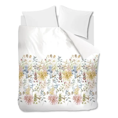 Afbeelding van Ariadne at Home Dekbedovertrek Flowerfields White 240x200/220 + 2x 60x70