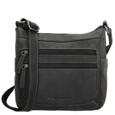 Afbeelding van Hide &amp; Stitches Idaho Schoudertas Zwart