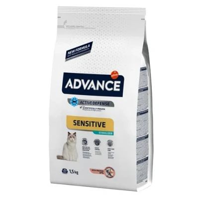 Afbeelding van Advance Cat Sterilized Sensitive Salmon 1,5 KG (395107)