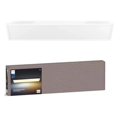 Afbeelding van Philips Hue Aurelle White Ambiance Wit Rechthoekig