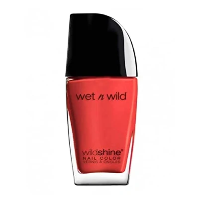 Afbeelding van Wet n Wild, Wild Shine Nail Color, Nagellak Zonder Formaldehyde, Tolueen en Ftalaten, Langhoudende Sneldrogende Formule, Heatwave