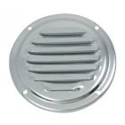 Afbeelding van Ventilatierooster rond RVS, 100 mm