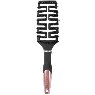 Afbeelding van Max Pro Detangler Brush Rose Gold Haibu by Kapperskorting.com