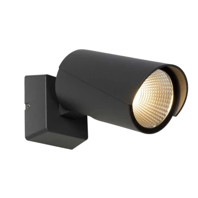 Afbeelding van Lucide MANAL Wandspot Buiten LED 1x12W 3000K IP65 Antraciet