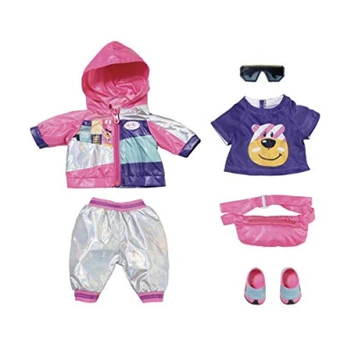 Afbeelding van BABY born Deluxe Fietsset Poppenkleding 43 cm