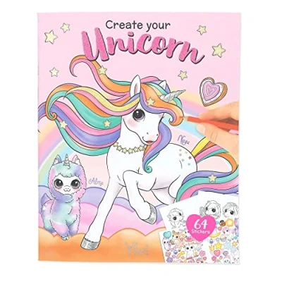 Afbeelding van TOPModel Unicorn Kleur Met Viltstiften Ylvi &amp; The Minimoomis