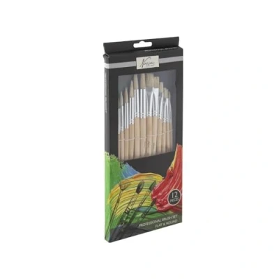 Afbeelding van Nassau Fine Art Kwastenset, 12dlg.