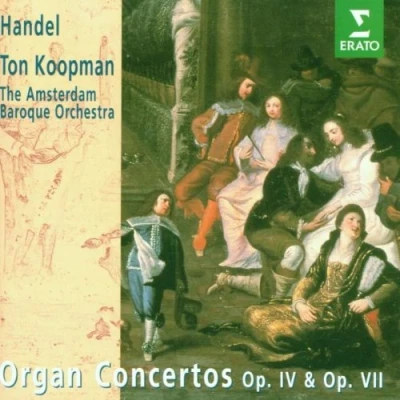 Afbeelding van Handel: Organ Concertos Op 4 &amp; 7 / Ton Koopman, Amsterdam Baroque Orchestra