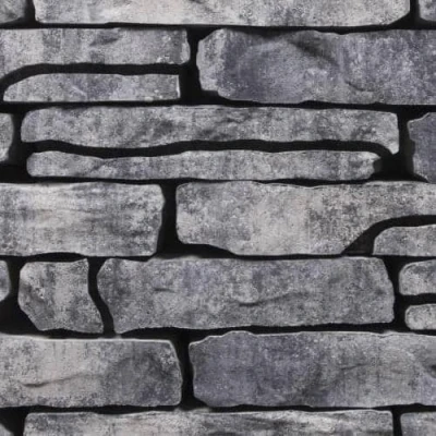 Afbeelding van Stonewalling muurblok Grijs/Zwart