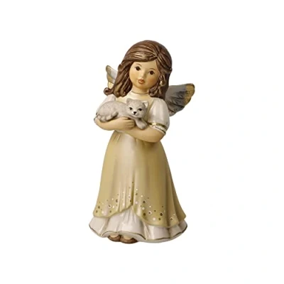 Afbeelding van Goebel Kerstdecoratie, engelenfiguur van porselein, 14 cm x 7 cm, 41 671 07 1