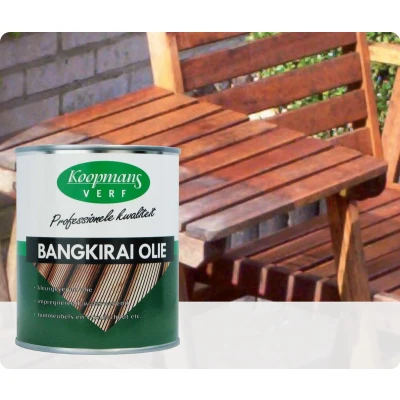 Afbeelding van Koopmans Bangkirai Olie Buitengevel &amp; Tuin