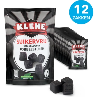 Afbeelding van Klene Dobbelstenen 12x110g