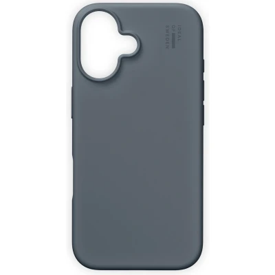 Afbeelding van iDeal of Sweden Hoesje Geschikt voor iPhone 16 Silicone Case blauw