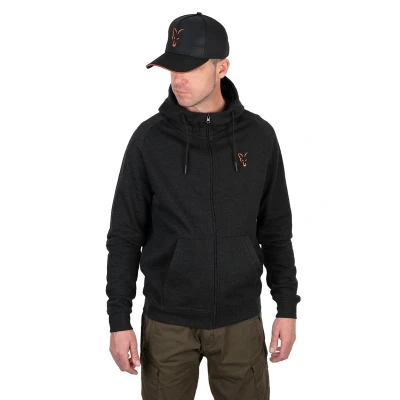 Image de Fox Collection LW Hoody Black &amp; Orange XL Gilets pêche