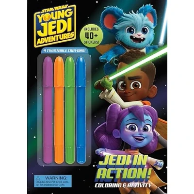 Afbeelding van Color &amp; Activity with Twistable Crayons Star Wars Young Jedi Adventures: in Action!