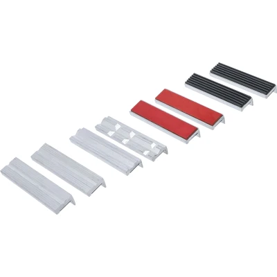 Afbeelding van BGS 8442 1 Jeu de mors protection pour étau aluminium 125 mm 8 pièces