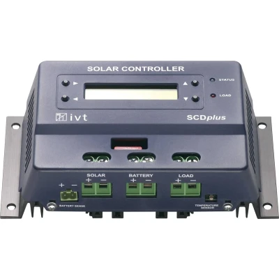 Afbeelding van IVT SCDplus 25A Laadregelaar voor zonne energie PWM 12 V, 24 V 25 A