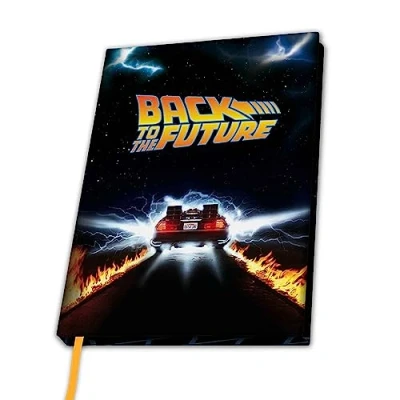 Afbeelding van Back To The Future Delorean Notebook meerkleurig Papier Fan merch, Film