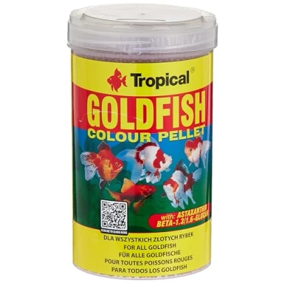 Afbeelding van Tropical Goldfish Colour Pellet (1 Liter) Goudvisvoer