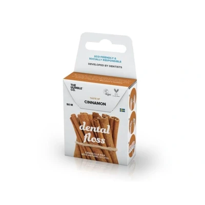Afbeelding van Dental floss kaneel The Humble Co. 50 meter Duurzaam en sterk