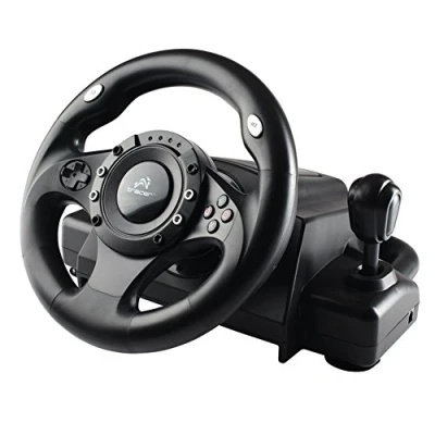 Afbeelding van Tracer TRAJOY34009 Stuurwiel + trapas Drifter hendel (PC/PS2/PS3)