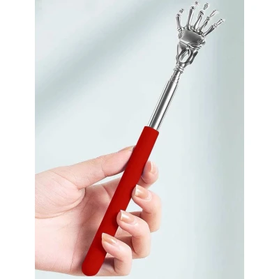 Afbeelding van Handige Intrekbare Handgreep Vijf Tand Zachte Massage Gereedschap Terug Scratcher Krassen Apparaat Voor Ouderen Hand Grip Verlichten Jeuk