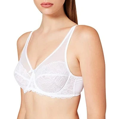 Image de DIM Femme Soutien Gorge Avec Armatures Generous Essentiel x1, Blanc, 100E