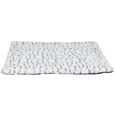 Afbeelding van Trixie Honden Ligmat Mila Pluche Wit / Grijs 60X50 CM (410548)
