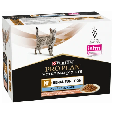 Afbeelding van Pro Plan Veterinary Diets Feline Nf Renal Function 10x85 g Kattenvoer Zalm