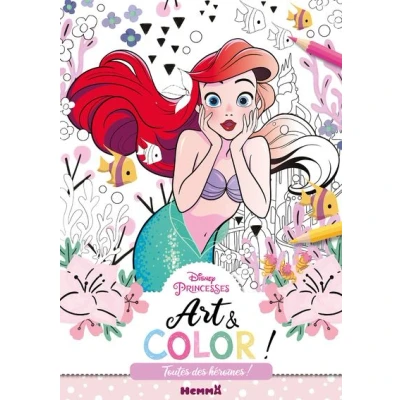 Image de Disney Princesses Art &amp; Color ! Toutes des héroïnes