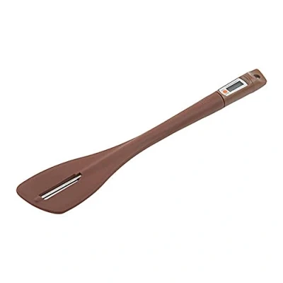 Image de Silikomart 195473 cuillère avec thermomètre 0 200c en silicone marron