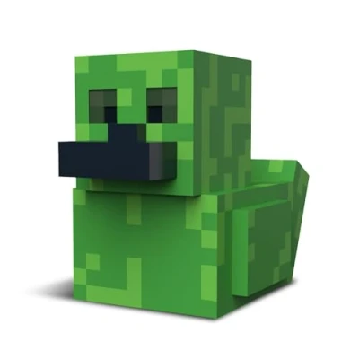 Afbeelding van Numskull TUBBZ Badeend Minecraft Creeper (Eerste Editie) 9cm
