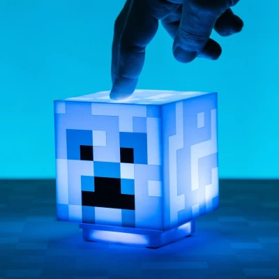 Afbeelding van Minecraft Charged Creeper Lampje